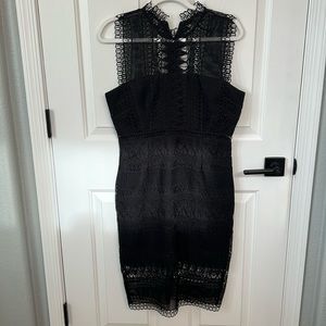 Bardot Black Sz US 8 Dress (midi length)